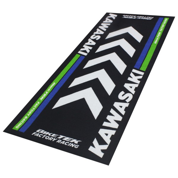 Bike It Biketek Garage Mat Series 4 Kawasaki 190 x 80 cm